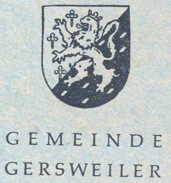 Wappen von Gersweiler/Coat of arms (crest) of Gersweiler