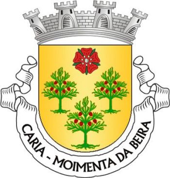 Brasão de Caria (Moimenta da Beira)/Arms (crest) of Caria (Moimenta da Beira)