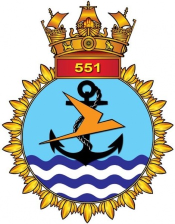 Coat of arms (crest) of the INAS 551 Phantoms