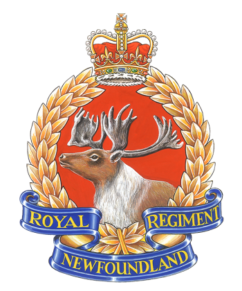 Coat of arms (crest) of Royal Newfoundland Regiment, Canadian Army