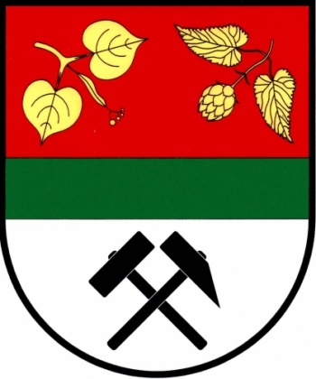 Arms (crest) of Veliká Ves (Chomutov)