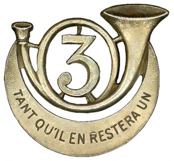 Coat of arms (crest) of the 3rd African Chasseur Regiment, French Army