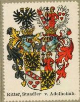 Wappen Ritter Staadler von Adelheimbach