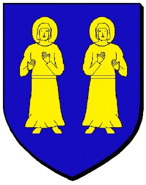 Blason de Lahas/Coat of arms (crest) of {{PAGENAME