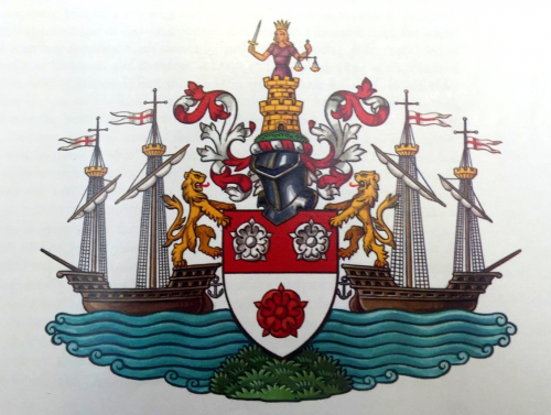 Arms (crest) of Southampton (England)
