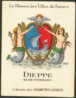 Blason de Dieppe (Seine-Maritime)