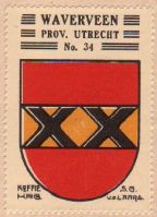 Wapen van Waverveen/Arms (crest) of Waverveen