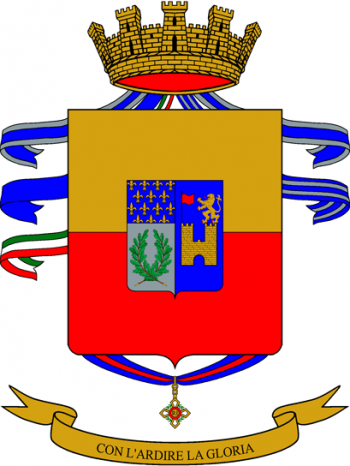 Coat of arms (crest) of the 76th Infantry Regiment Napoli, Italian Army