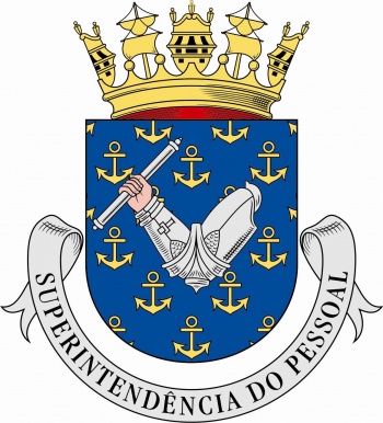 Coat of arms (crest) of Superintendenture of Personnel, Portuguese Navy