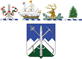 Arms of 172nd Infantry Regiment, New Hampshire, New York, Vermont and Maine Army National Guards