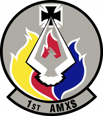 Coat of arms (crest) of the 1st Aircraft Maintenance Squadron, US Air Force