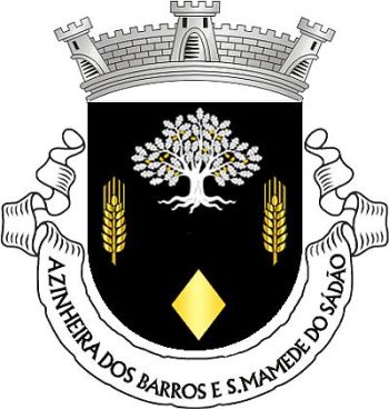 Brasão de Azinheira dos Barros e São Mamede do Sádão/Arms (crest) of Azinheira dos Barros e São Mamede do Sádão
