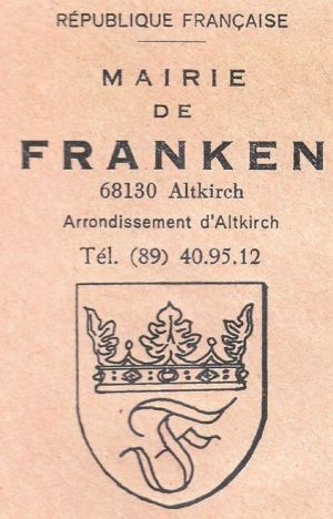 Blason de Franken/Coat of arms (crest) of {{PAGENAME