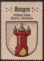 Wappen von Hungen/Arms (crest) of Hungen