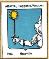 Blason de Granville/Arms (crest) of GranvilleThe arms in the Abadie albums