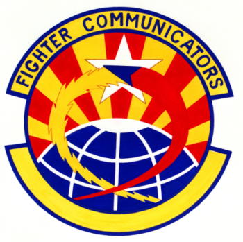 Coat of arms (crest) of the 58th Communications Squadron, US Air Force