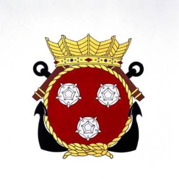 Coat of arms (crest) of the Zr.Ms. Snellius, Netherlands Navy