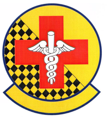 Coat of arms (crest) of the 459th Aeromedical Staging Squadron, US Air Force