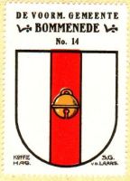 Wapen van Bommenede/Arms (crest) of Bommenede