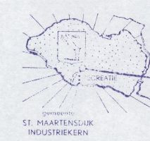 Wapen van Sint Maartensdijk/Arms (crest) of Sint Maartensdijk