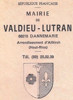Blason de Valdieu-Lutran