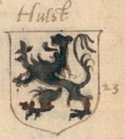 Wapen van Hulst/Arms (crest) of Hulst