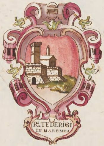 Stemma di Roccatederighi/Arms (crest) of Roccatederighi