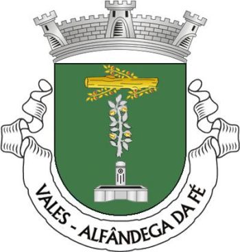 Brasão de Vales (Alfândega da Fé)/Arms (crest) of Vales (Alfândega da Fé)