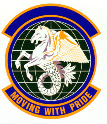 Coat of arms (crest) of the 37th Transportation Squadron, US Air Force