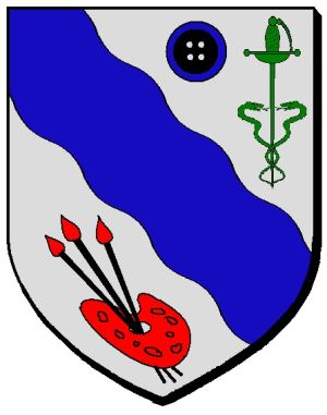 Blason de Le Mesnil-Théribus/Coat of arms (crest) of {{PAGENAME