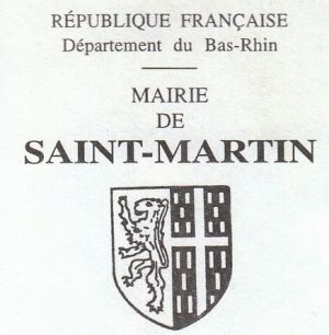 Blason de Saint-Martin (Bas-Rhin)