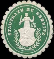Wappen von Sebnitz/Arms (crest) of Sebnitz