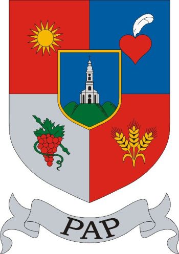 Arms (crest) of Pap