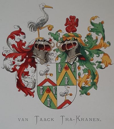 Familiewapen Van Taack Tra-Kranen