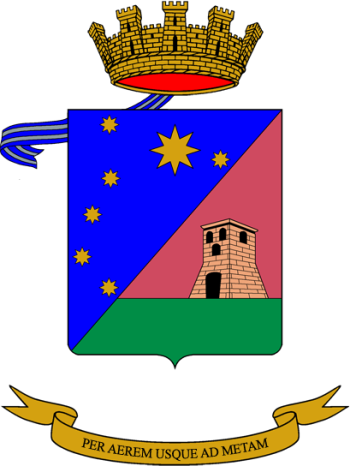 Coat of arms (crest) of the 2nd Army Aviation Regiment Sirio, Italian Army