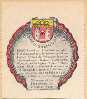 Wappen von Balingen (kreis)/Coat of arms (crest) of Balingen (kreis)