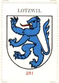 Wappen von/Blason de Lotzwil