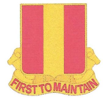 Coat of arms (crest) of 1st Maintenance Battalion, US Army