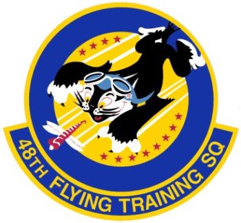Coat of arms (crest) of the 48th Flying Training Squadron, US Air Force