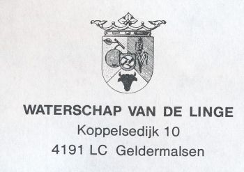 Wapen van Linge/Coat of arms (crest) of Linge