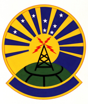 Coat of arms (crest) of the Air Force Arctic Broadcasting Squadron, US Air Force