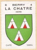 Blason de La Châtre/Arms (crest) of La Châtre