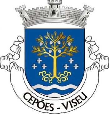 Brasão de Cepões (Viseu)/Arms (crest) of Cepões (Viseu)