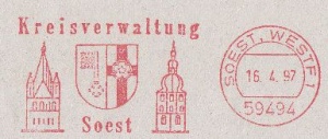 Wappen von Soest (kreis)/Coat of arms (crest) of Soest (kreis)