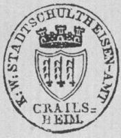 Wappen von Crailsheim/Arms (crest) of Crailsheim