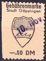 Wappen von Göppingen/Arms (crest) of Göppingen