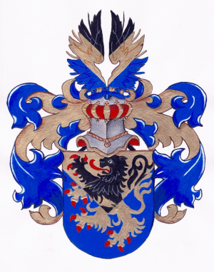 Coat of arms (crest) of Marcel Roelof Carolus van Vlaanderen