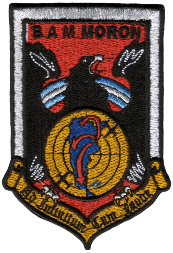 Coat of arms (crest) of the Morón Military Air Base, Argentina