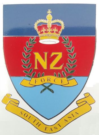 Coat of arms (crest) of the New Zealand Force South East Asia