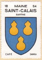 Blason de Saint-Calais/Arms (crest) of Saint-Calais